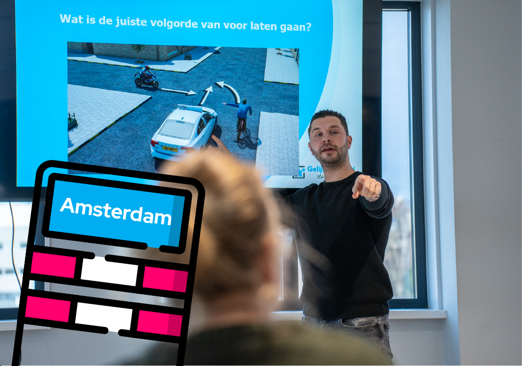 Klassikaal Les Oefenen Motor Theorie Theoriecursus Amsterdam